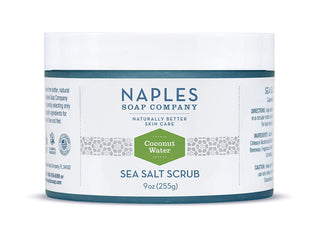 Coconut Water Sea Salt Scrub 9 oz