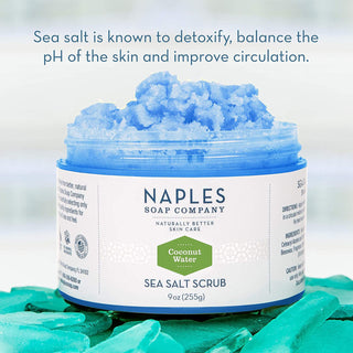 Coconut Water Sea Salt Scrub Benefits