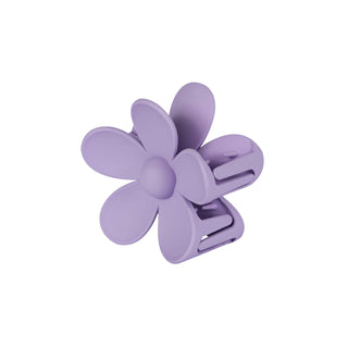 Purple Daisy Flower Hair Clips