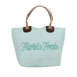 Florida Fresh Beach Tote Seafoam