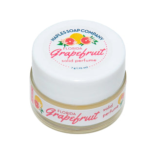 Florida Grapefruit Solid Perfume Top Angle