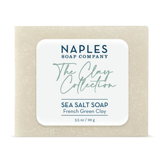 French Green Clay Sea Salt Soap