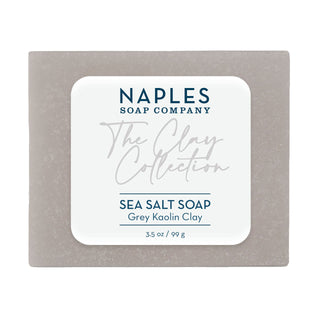 Grey Kaolin Clay Sea Salt Soap