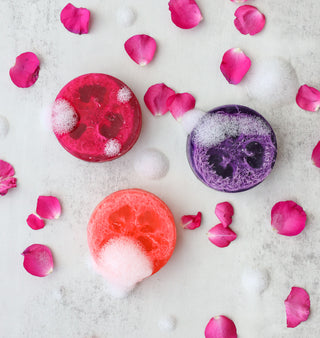 Passion Fruit, Wild Passion, Pure Paradise Loofah Soaps