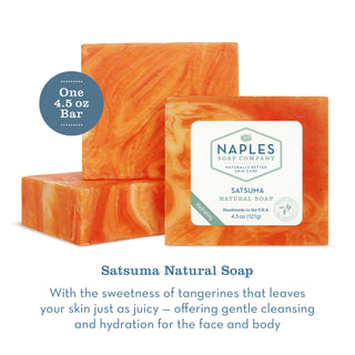 Satsuma Natural Soap Description