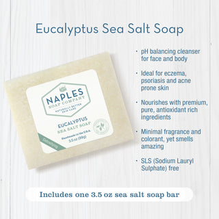 Eucalyptus Sea Salt Soap Key Benefits