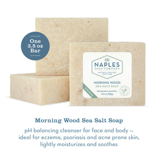 Morning Wood Sea Salt Soap Description