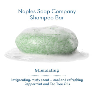 Stimulating Shampoo Bar Hand Info