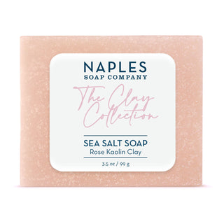 Rose Kaolin Clay Sea Salt Soap