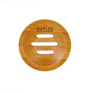 Round Bamboo Soap Dish