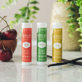 Lip Balm Trio Lifestyle