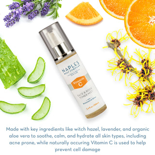 Vitamin C Face & Body Toner Mist Ingredients